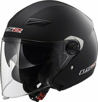 Helmet LS2 OF569 Track Matt Black 2XL Helmet - 1