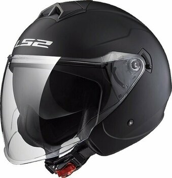 Helmet LS2 OF573 Twister Solid Solid Matt Black L Helmet - 1