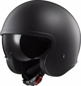 Helmet LS2 OF599 Spitfire Solid Matt Black M Helmet - 1