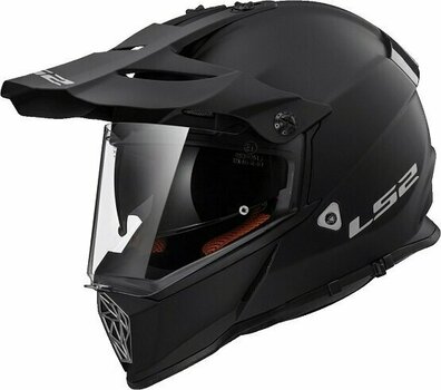 Helmet LS2 MX436 Pioneer Solid Solid Matt Black S Helmet - 1