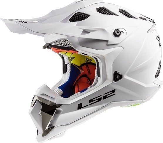 Helm LS2 MX470 Subverter Solid Weiß M Helm