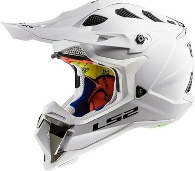 Helmet LS2 MX470 Subverter Solid White S Helmet - 1