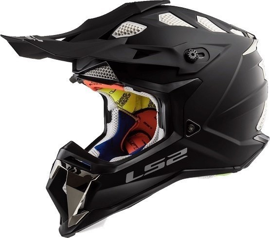 Helm LS2 MX470 Subverter Solid Solid Matt Black M Helm