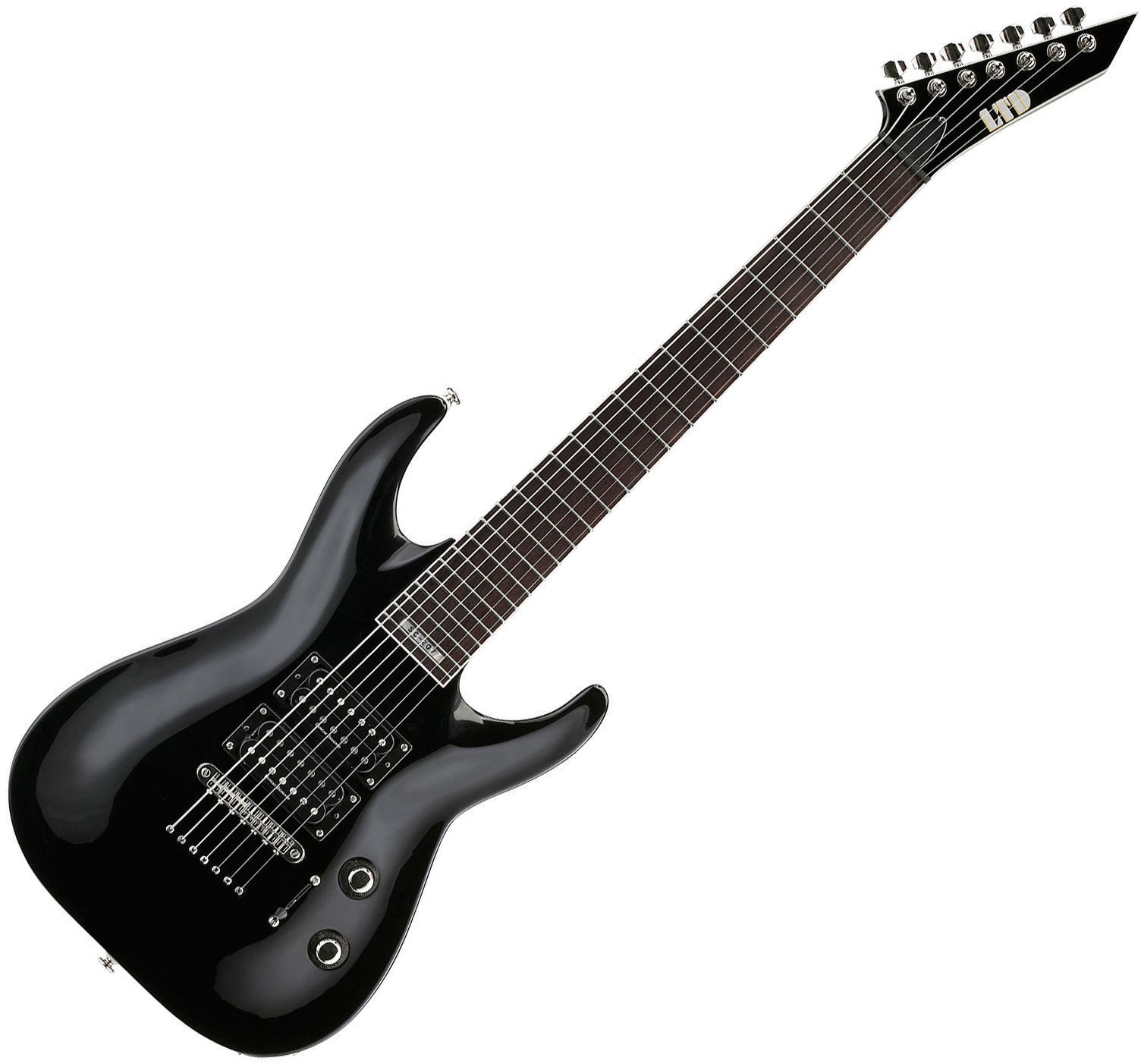 7-strängad elgitarr ESP LTD SC207 Black