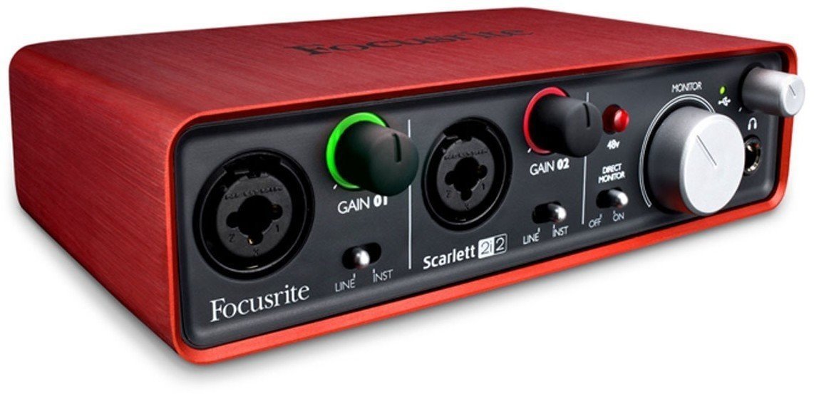 USB-audio-interface - geluidskaart Focusrite SCARLETT 2i2
