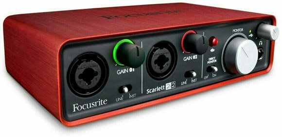 USB-audio-interface - geluidskaart Focusrite SCARLETT 2i2 - 1