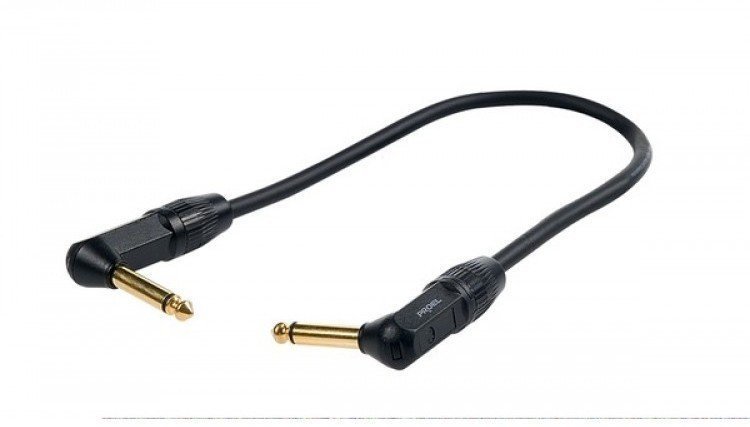 Cablu Patch, cablu adaptor PROEL CHLP115LU015 Negru 15 cm Oblic - Oblic
