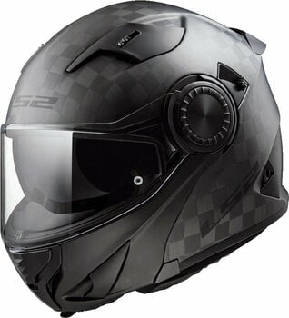 Helmet LS2 FF313 Vortex Carbon Matt Carbon L Helmet - 1