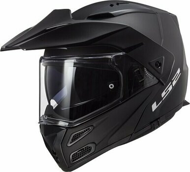 LS2 FF324 Metro Solid Matt Black, Fog Fighter (Pinlock) L