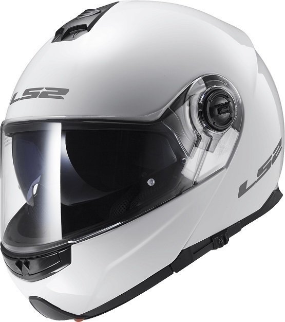 Casque LS2 FF325 Strobe Solid Blanc M Casque