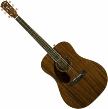 Guitarra acústica Fender Paramount PM1 OV All-Mahogany LH Natural Satin Open Pore - 1
