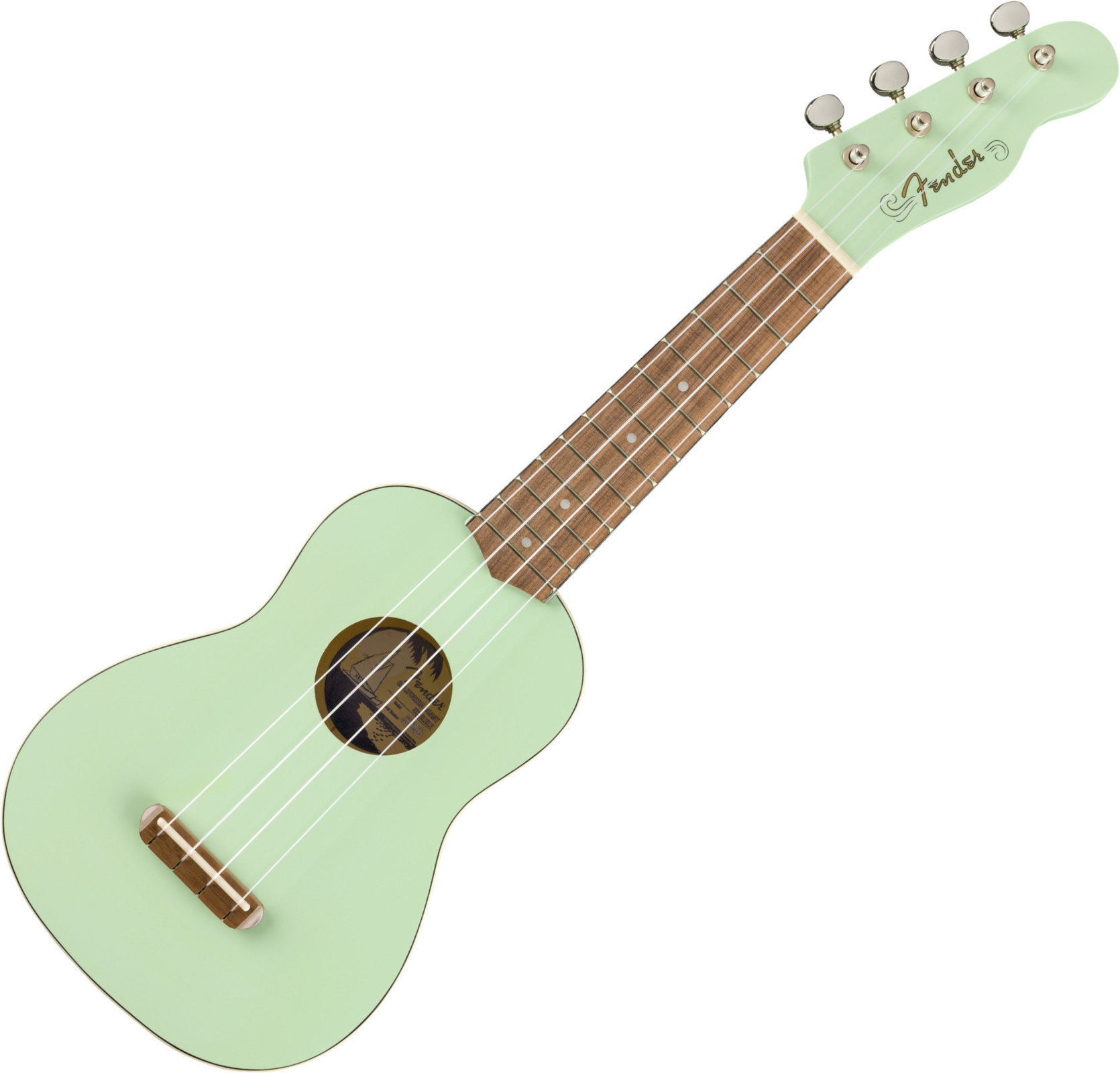 Sopránové ukulele Fender Venice WN SG Sopránové ukulele Surf Green