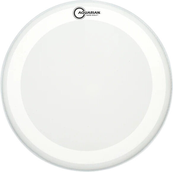 Drum Head Aquarian TCSKII20 Super Kick 2 Texture Coated White 20" Drum Head