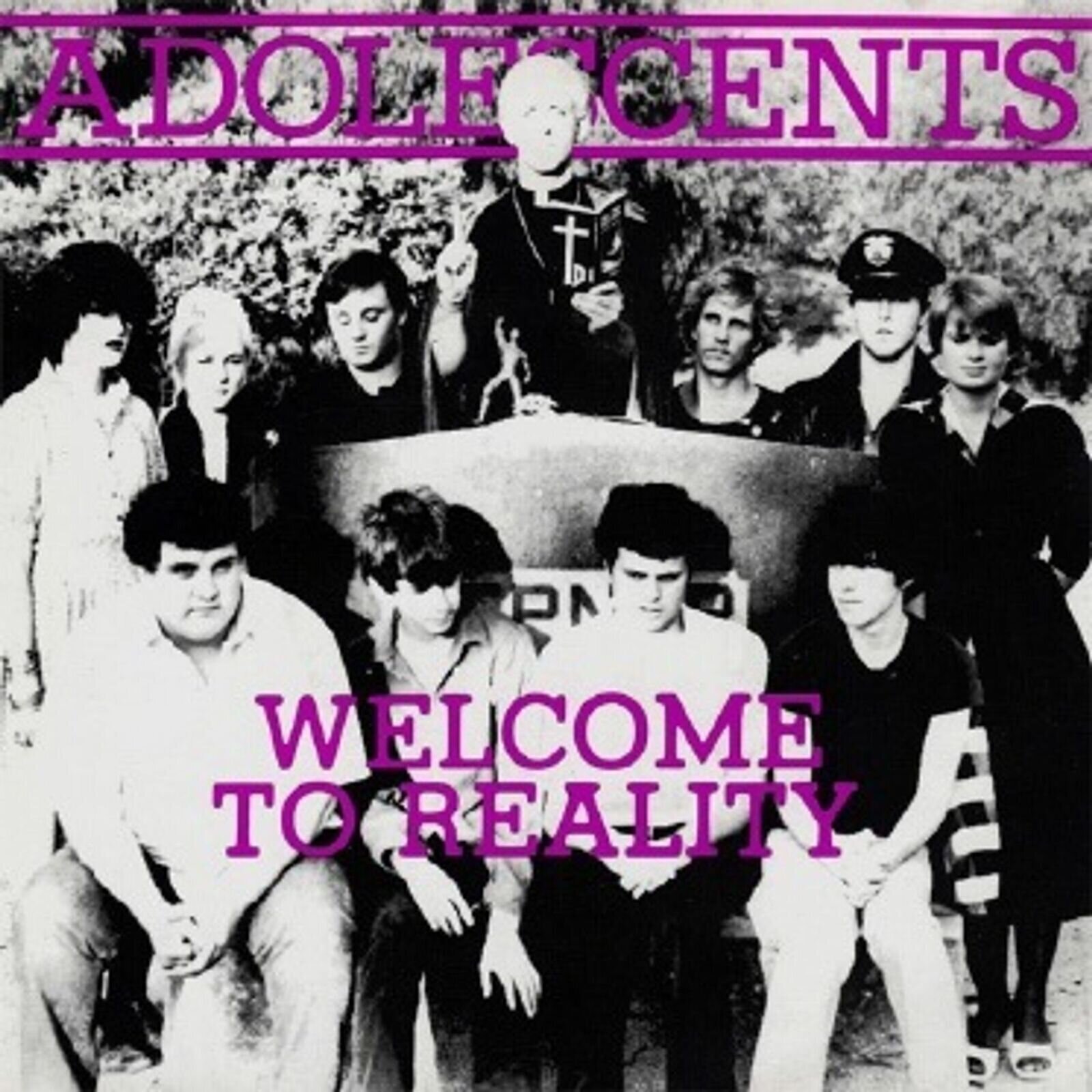 LP ploča The Adolescents - Welcome To Reality (Limited Edition) (Coloured) (10" Vinyl)