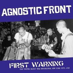 LP platňa Agnostic Front - First Warning: 'United Blood' Era Recordings (Coloured) (LP)