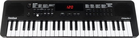 Claviatură pentru copii Pianonova Chiquito 1 Claviatură pentru copii Black - 1