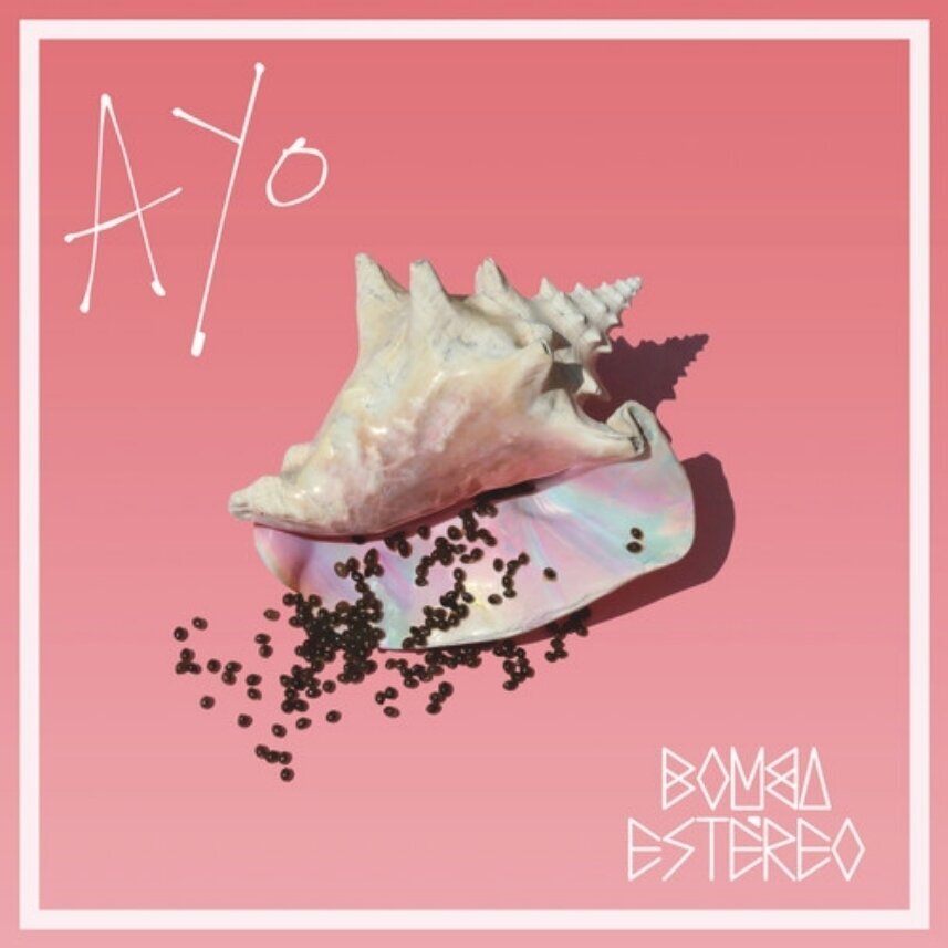 Hanglemez Bomba Estéreo - Ayo (Gatefold Sleeve) (White Marbled Coloured) (LP)