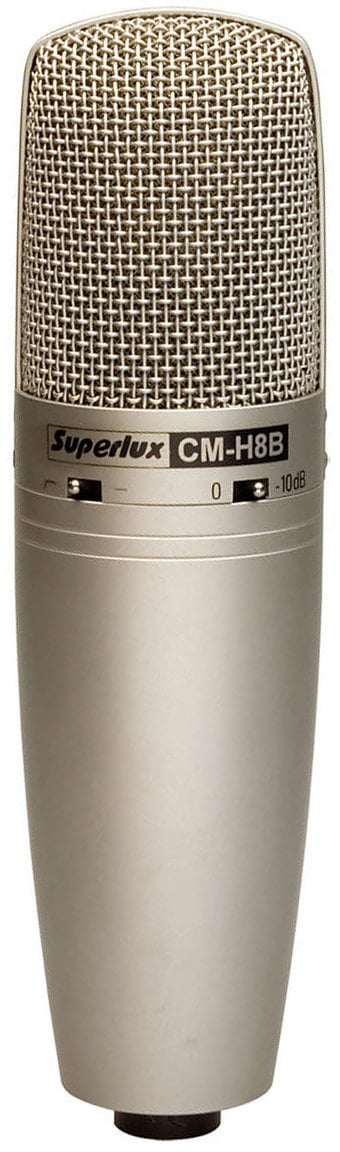 Microfon cu condensator pentru studio Superlux CMH8B Microfon cu condensator pentru studio