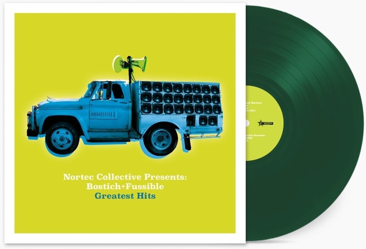 LP ploča Bostich + Fussible - Nortec Collective Presents: Greatest Hits (Limited Edition) (Green Coloured) (LP)