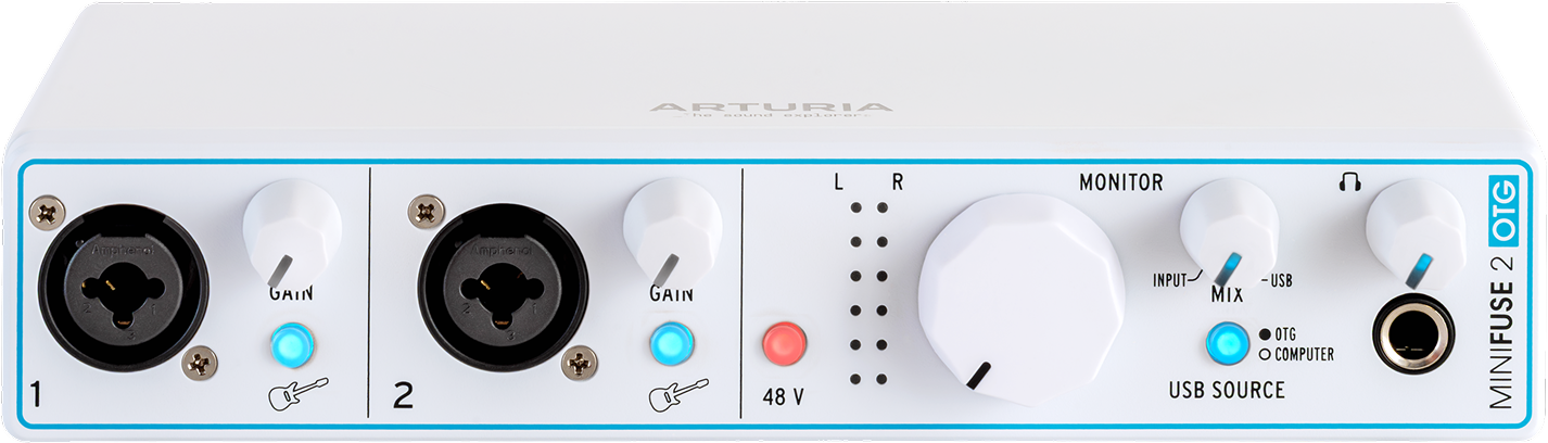 USB-lydgrensesnitt Arturia MiniFuse 2 On-The-GO