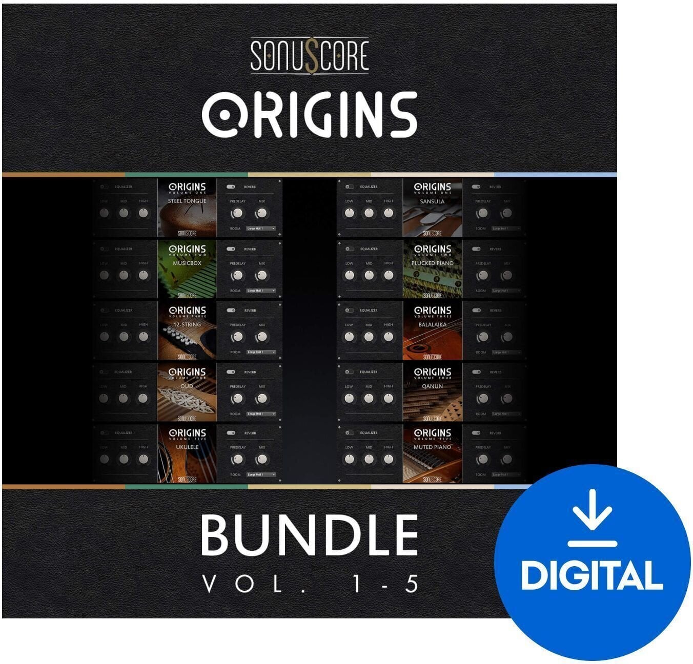 Sample/Sound Library Sonuscore Origins Bundle Vol. 1-5 (Digital product)