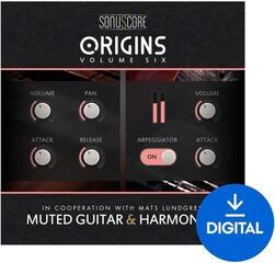Biblioteca de samples/sons Sonuscore Origins Vol. 6: Muted Guitar & Harmonics (Produto digital)