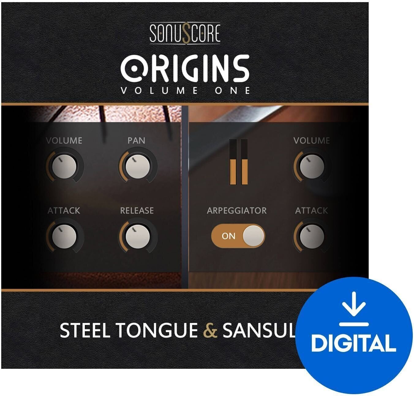 Audio biblioteka za sampler Sonuscore Origins Vol. 1: Steel Tongue & Sansula (Digitalni proizvod)