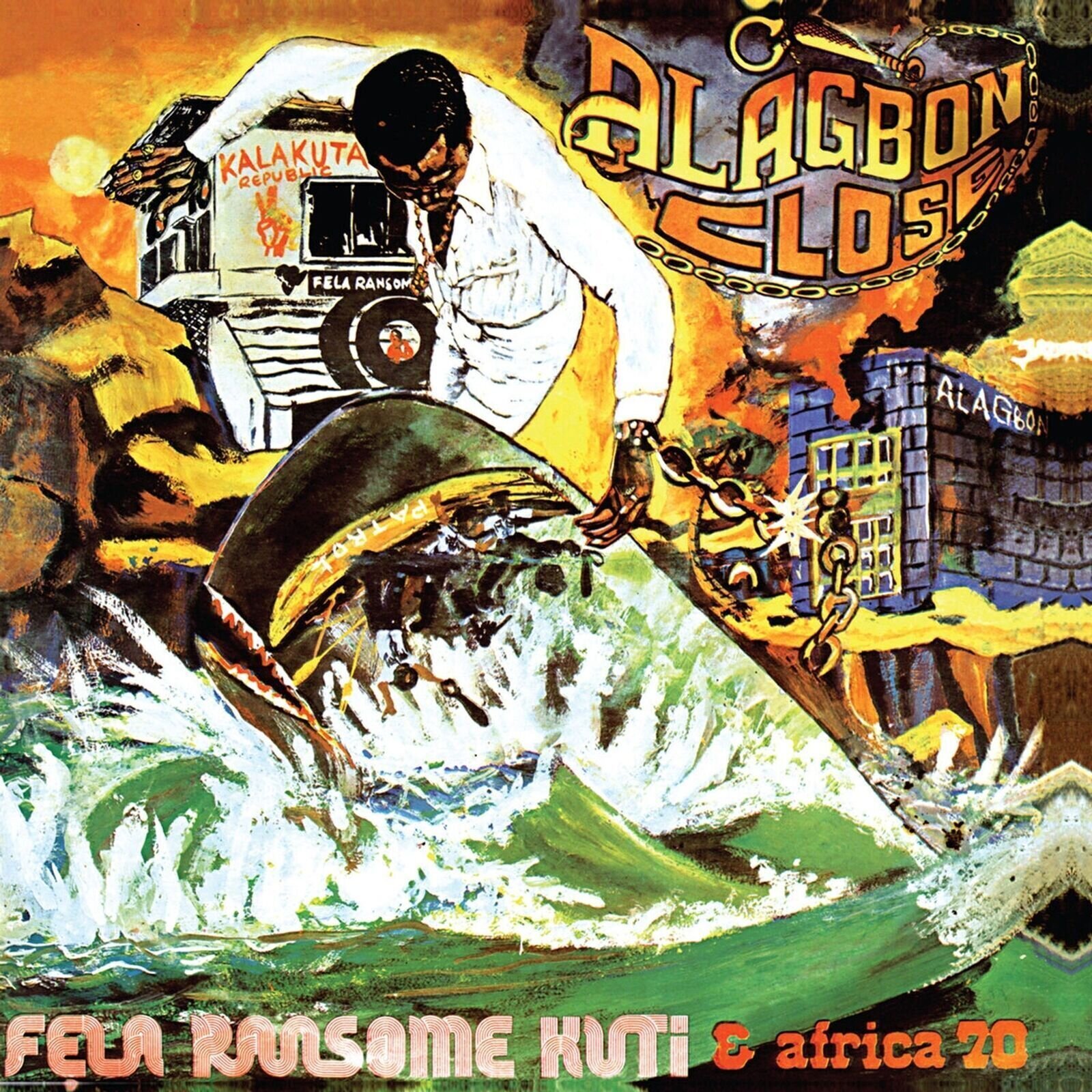 Hanglemez Fela Kuti - Alagbon Close (Limited Edition) (Orange Coloured) (LP)