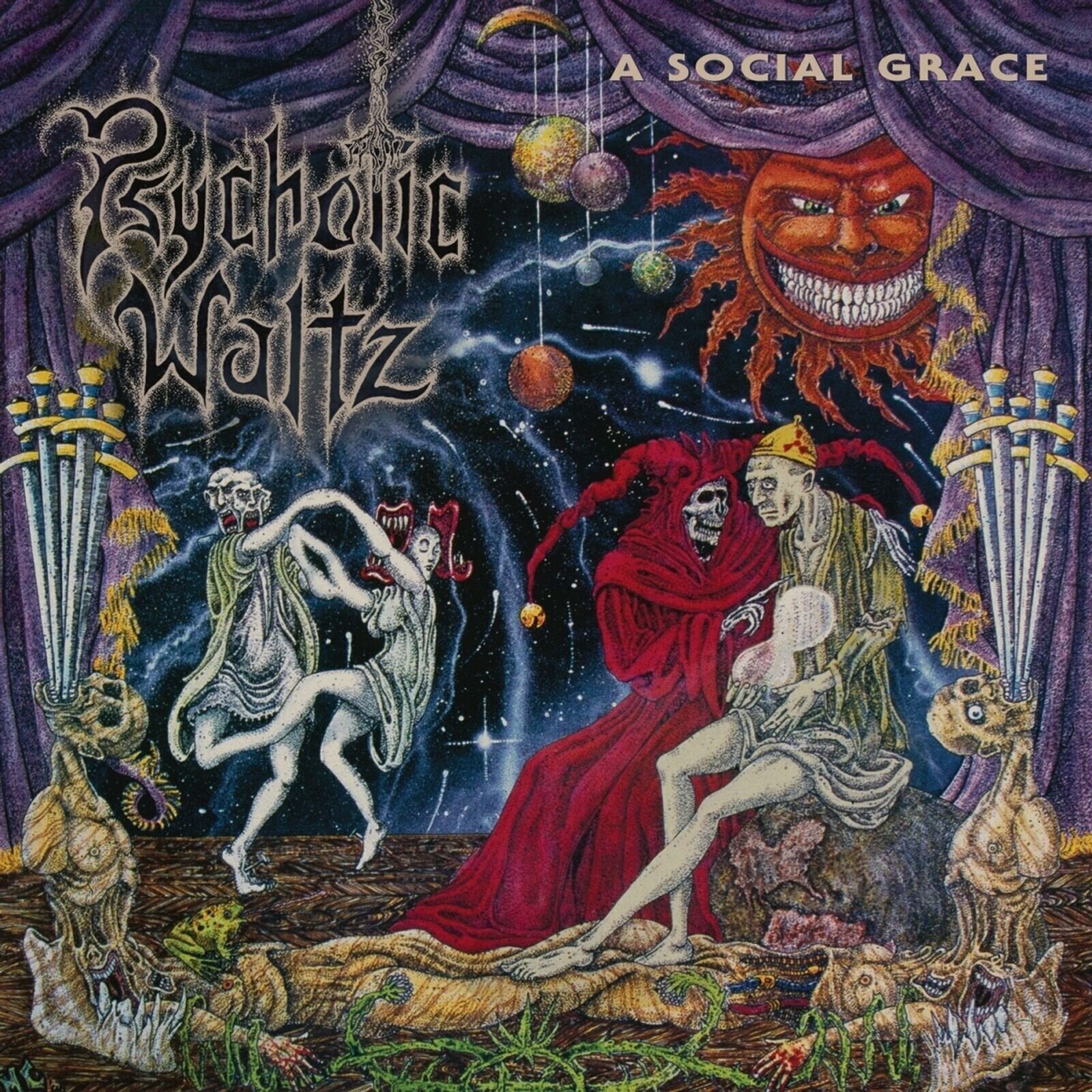 LP ploča Psychotic Waltz - A Social Grace (Limited Edition) (Lemon Coloured) (180 g) (Reissue) (2 LP)
