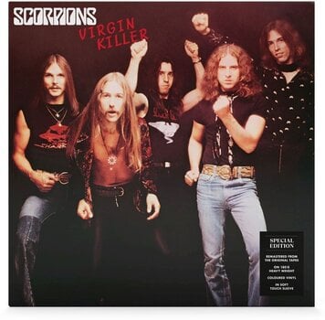 Vinylskiva Scorpions - Virgin Killer (Reissue) (Sky Blue Coloured) (180 g) (LP) - 1