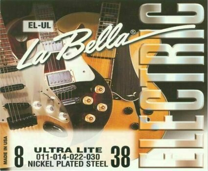 Струни за акустична китара LaBella EL-UL Ultra light - 1