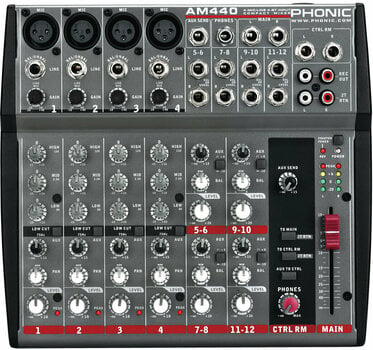 Mesa de mezclas Phonic AM440 - 1