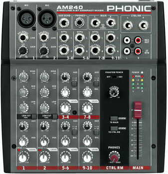 Table de mixage analogique Phonic AM 240 - 1