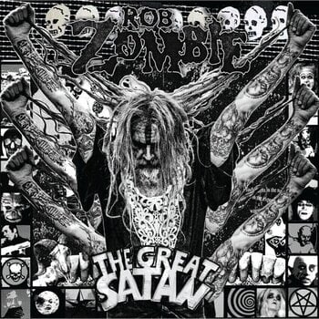 Вінілові платівки Rob Zombie - The Great Satan (Gatefold Sleeve) (Black/White Coloured) (LP) - 1