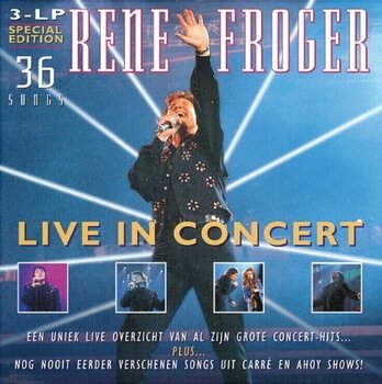Vinylplate Rene Froger Live In Concert (3 LP) - 1