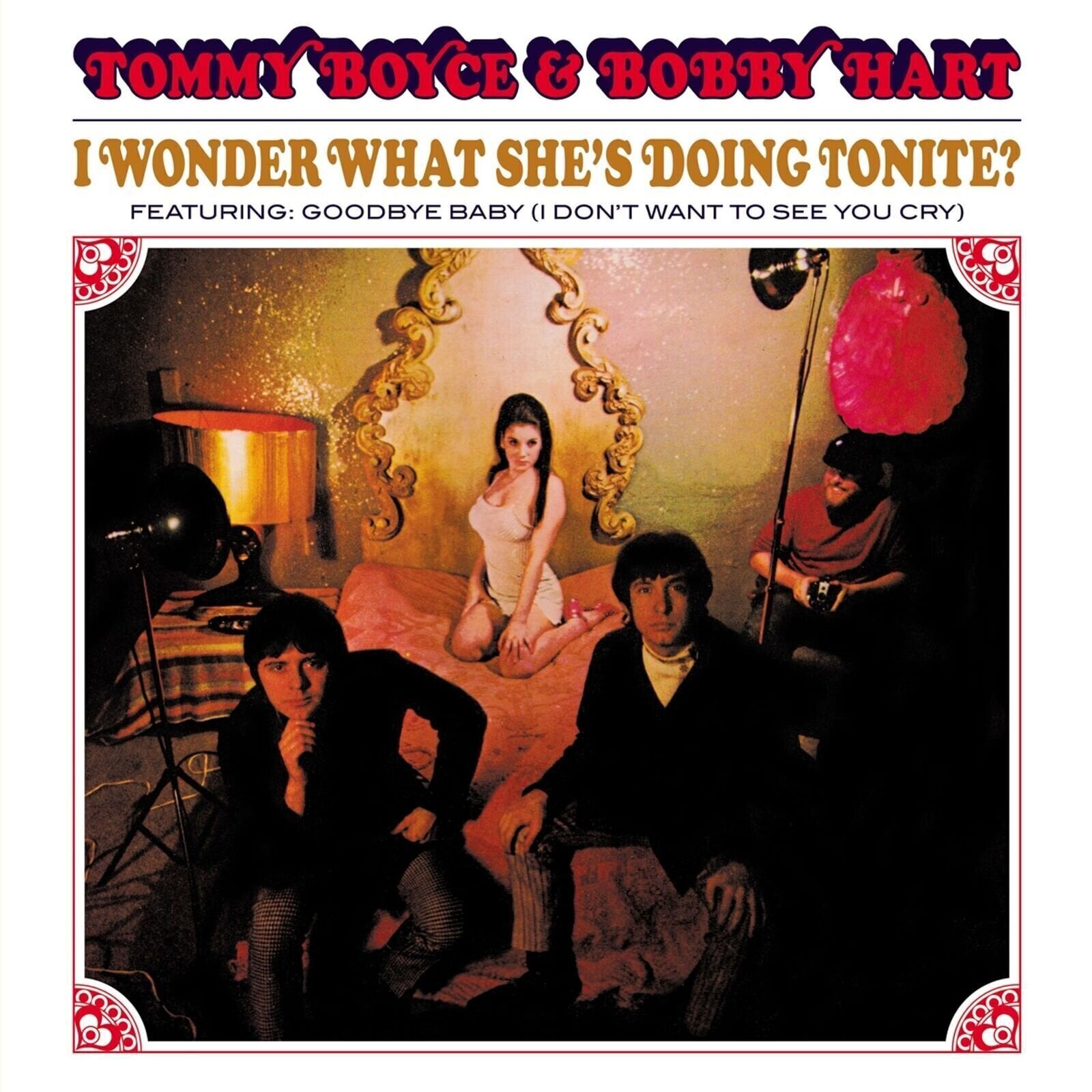 LP ploča Tommy Boyce & Bobby Hart - I Wonder What She's Doing Tonite? (Reissue) (Remastered) (Anniversary/Limited Edition) (Red Coloured) (180 g) (LP)