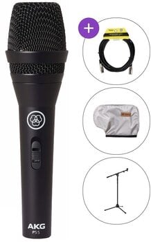 Dynamisk mikrofon for vokal AKG P5S Live SET - 1