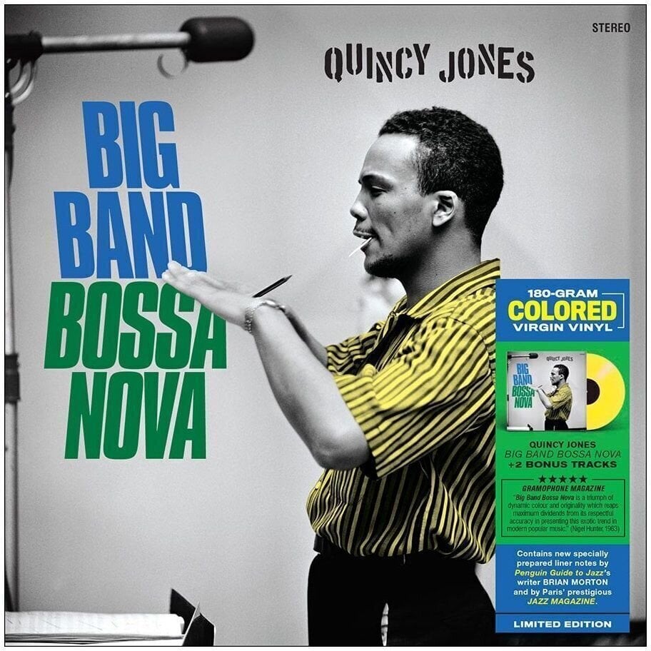 LP ploča Quincy Jones - Big Band Bossa Nova (Limited Edition) (Yellow Coloured) (180 g)  (LP)