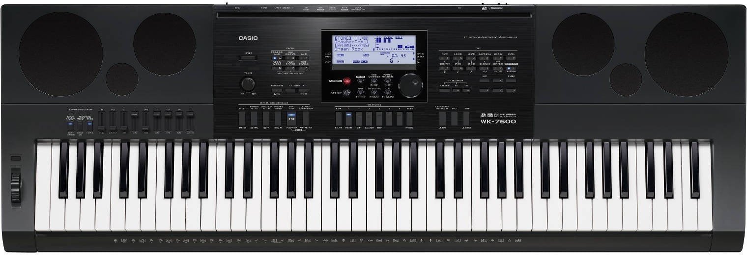 Keyboard met aanslaggevoeligheid Casio WK 7600