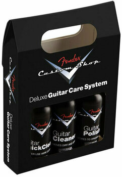 Produit de nettoyage et entretien pour guitares Fender Custom Shop Cleaning Kit, 3 Pack - 1