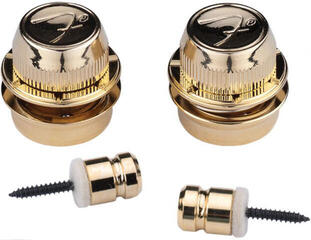 Fender F Strap Locks Gold