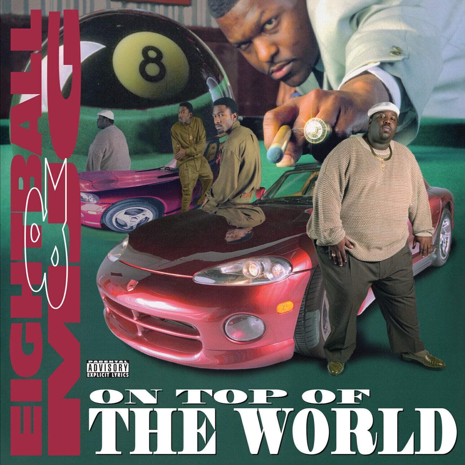 Disc de vinil Eightball & MJG - On Top Of The World (Limited Edition) (Black Ice & Neon Pink Coloured) (2 LP)