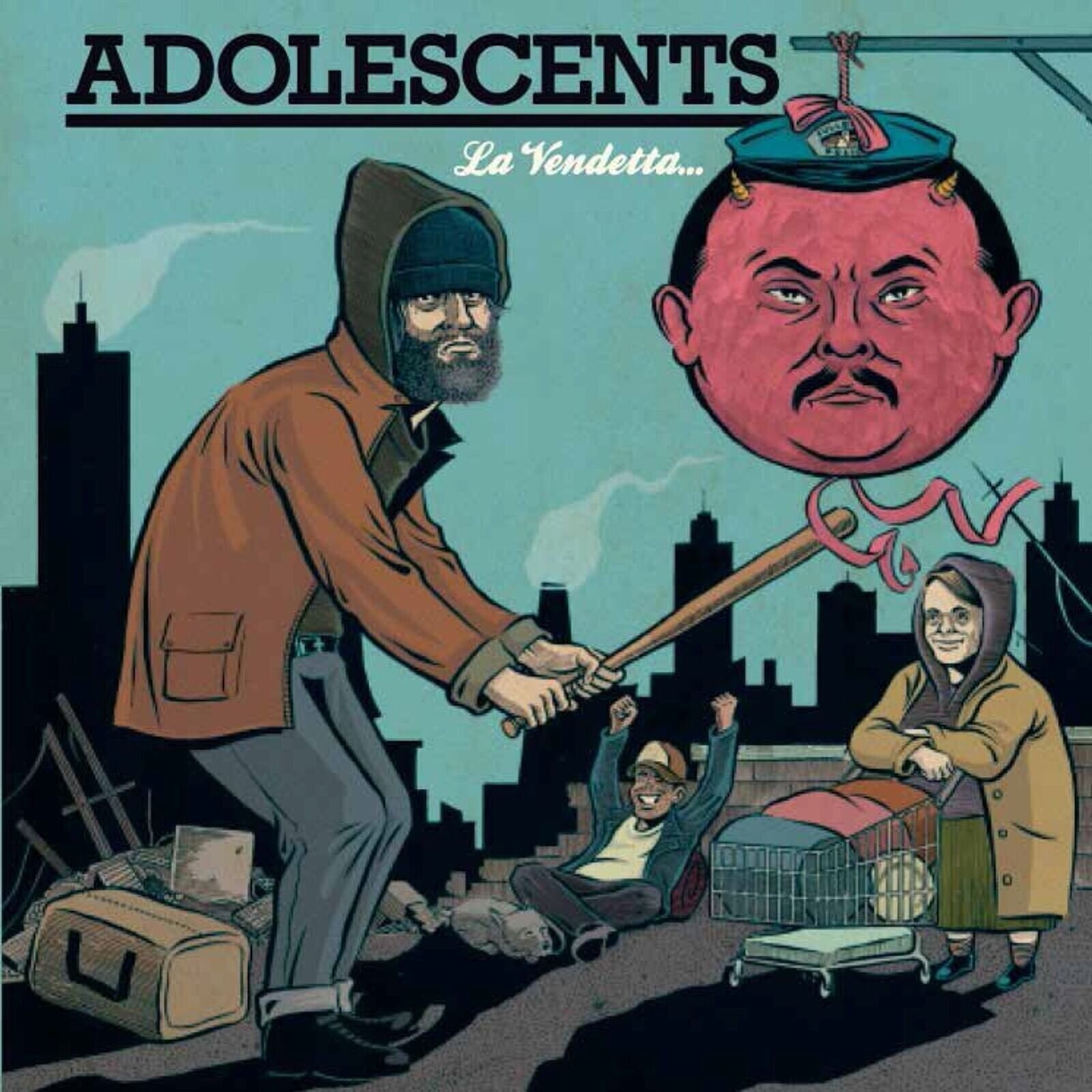Disque vinyle The Adolescents - La Vendetta... (LP)
