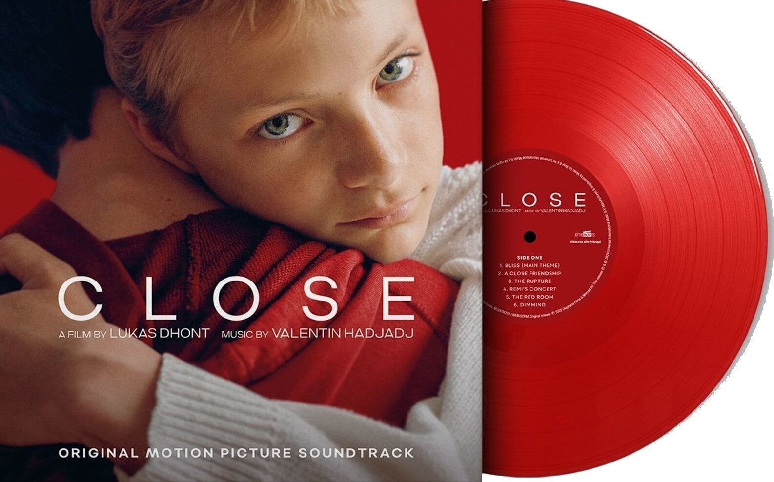 LP ploča Valentin Hadjadj - Close (Original Motion Picture Soundtrack) (Limited Edition) (Red Coloured) (180 g) (LP)