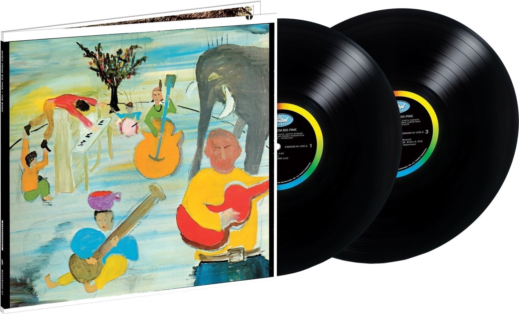 LP ploča The Band - Music From Big Pink (45 RPM) (Pink Coloured) (50th Anniversary) (2 LP)