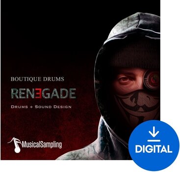 Sample i instrumenty wirtualne Musical Sampling Boutique Drums Renegade (Produkt cyfrowy) - 1