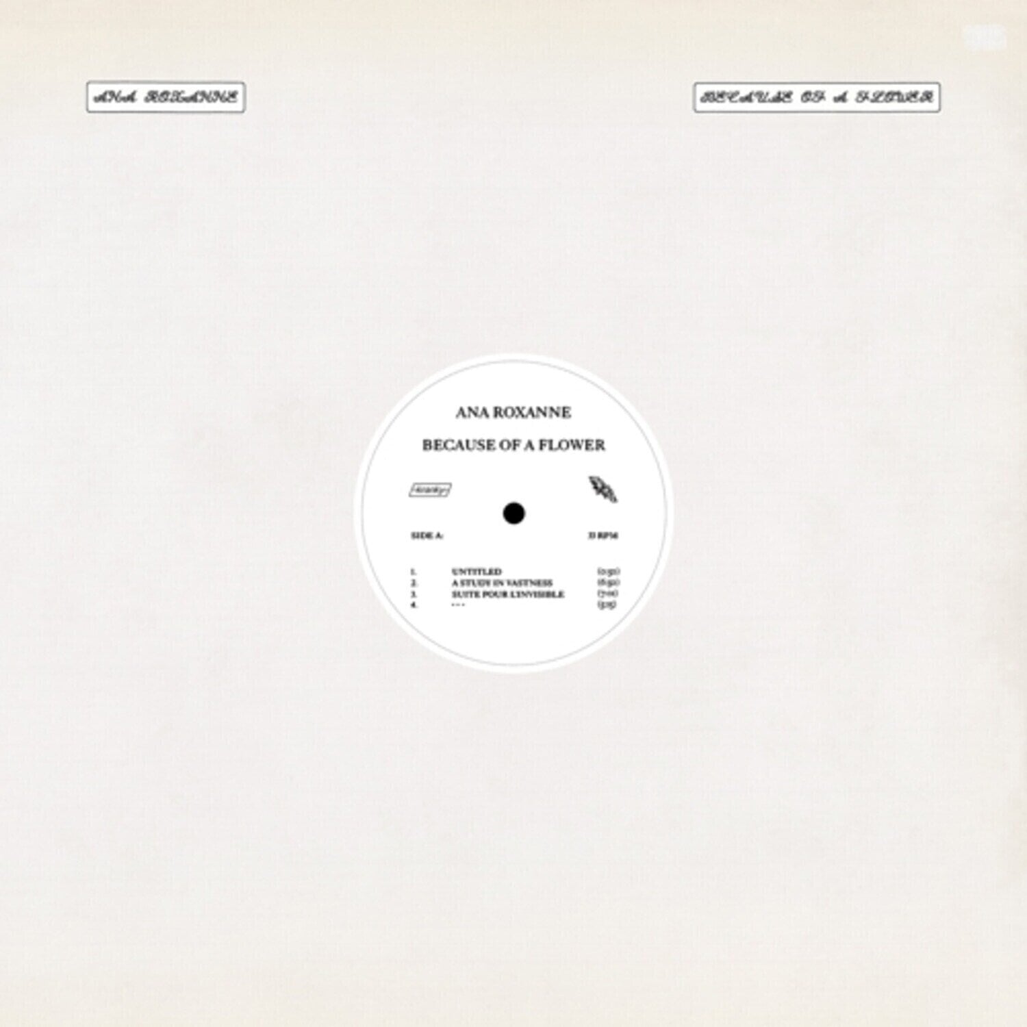 Disc de vinil Ana Roxanne - Because Of A Flower (LP)