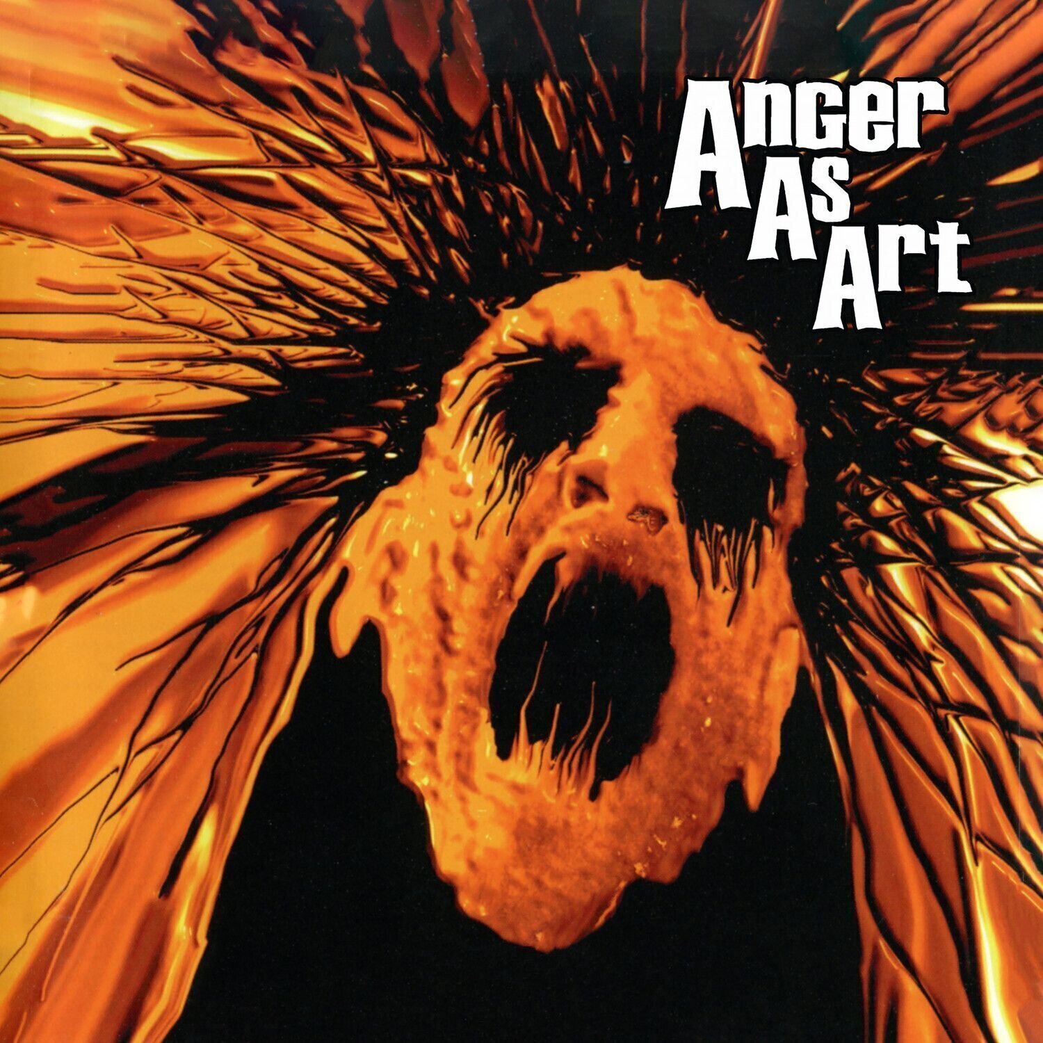 LP ploča Anger As Art - Anger As Art (Remastered) (Orange Coloured) (LP)