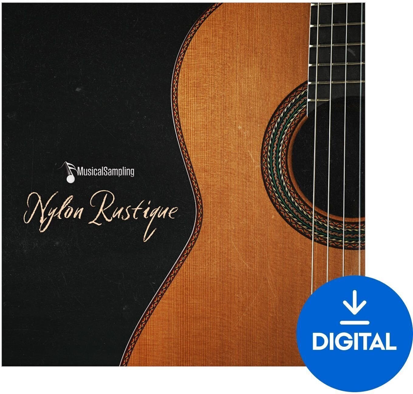 Sample/Sound Library Musical Sampling Nylon Rustique (Digital product)