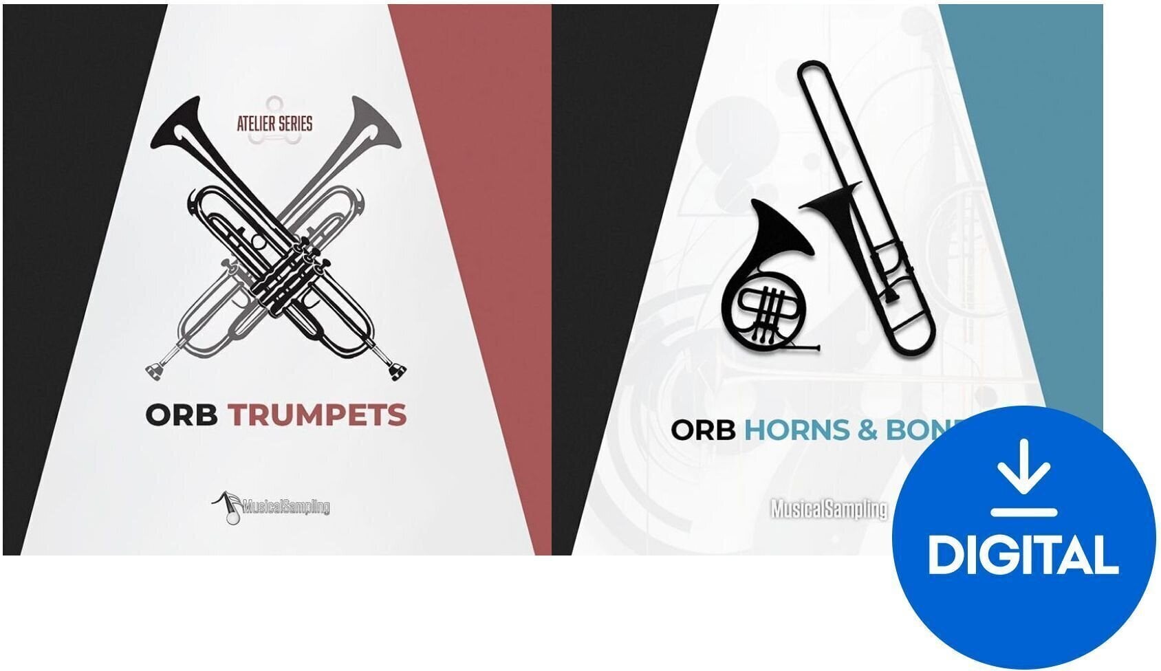 Banques de sons et samples Musical Sampling Orb Brass Bundle (Produit numérique)